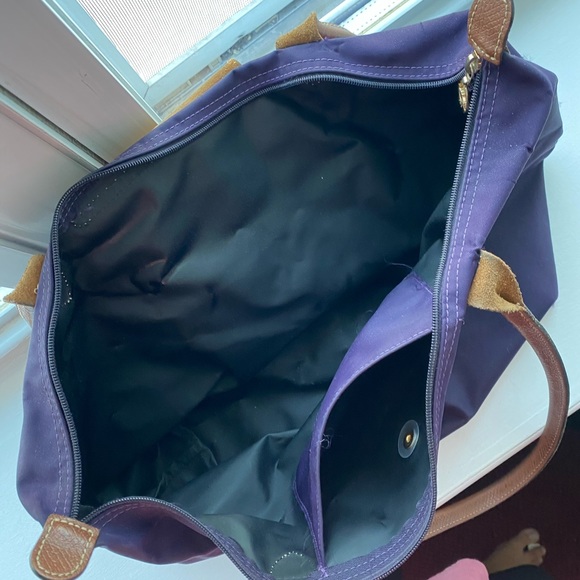 Authentic Purple Large along champ Tote - Picture 7 of 8